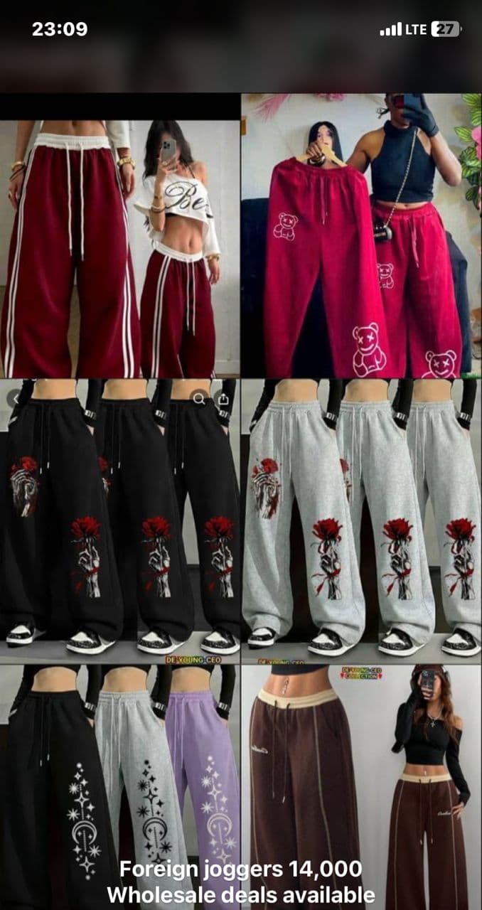 Naija-made joggers