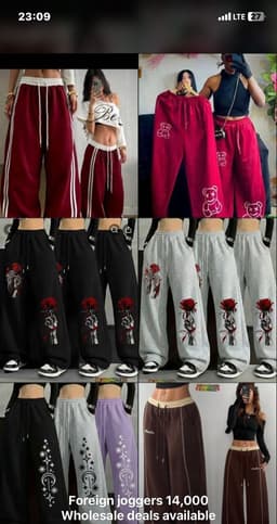 Naija-made joggers